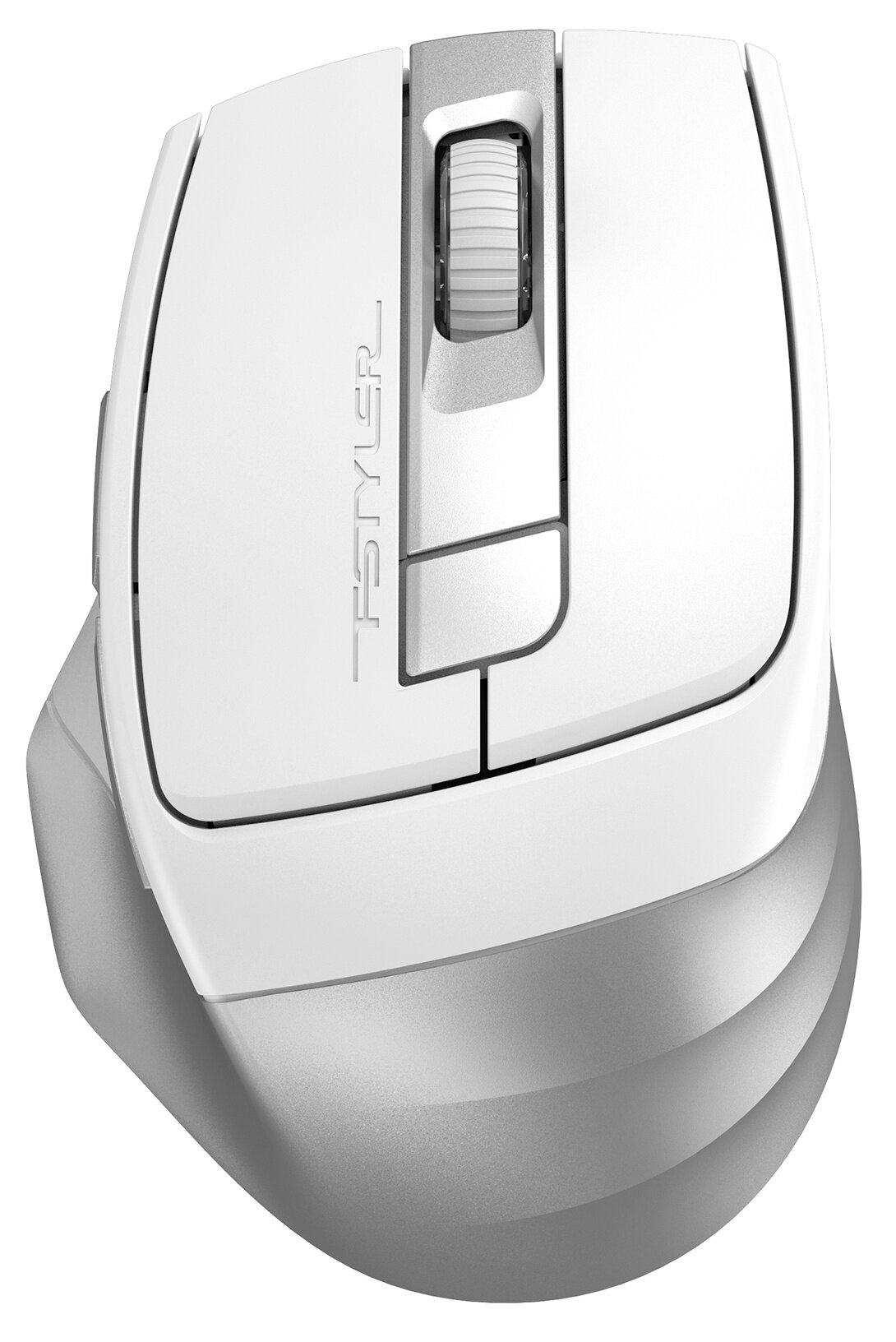Мышь A4Tech Fstyler FB35C белый оптическая (2000dpi) беспроводная BT/Radio USB (6but) (FB35C ICY WHITE)