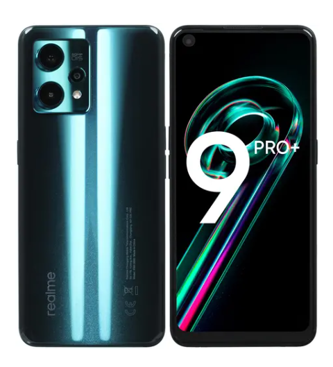 Смартфон REALME 9 Pro+ 5G 6/128Gb, RMX3393, зеленый