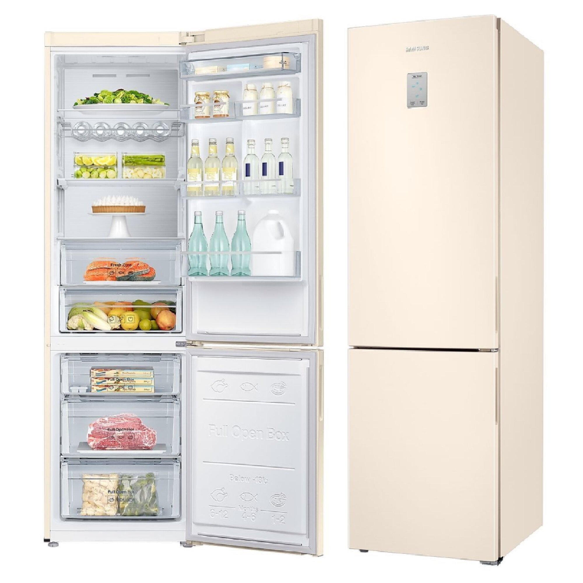 Холодильник с морозильной камерой Samsung RB37A5491EL