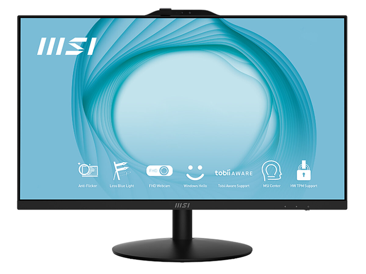 Моноблок AIO MSI PRO AP272 12M-208RU 9S6-AF8311-208 (27", Core i5 12400, 16 ГБ/ SSD 512 ГБ, UHD Graphics 730) Черный