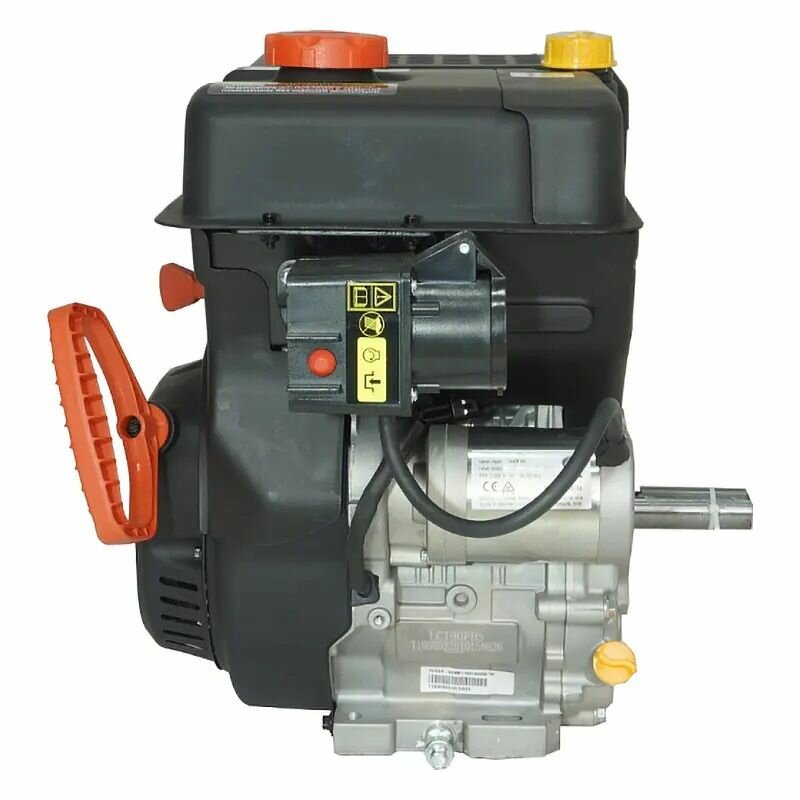 Двигатель бензиновый Loncin LC190FD(S) (A5 type) D25 (15л с 420куб вал 25мм ручной и электрический старт)