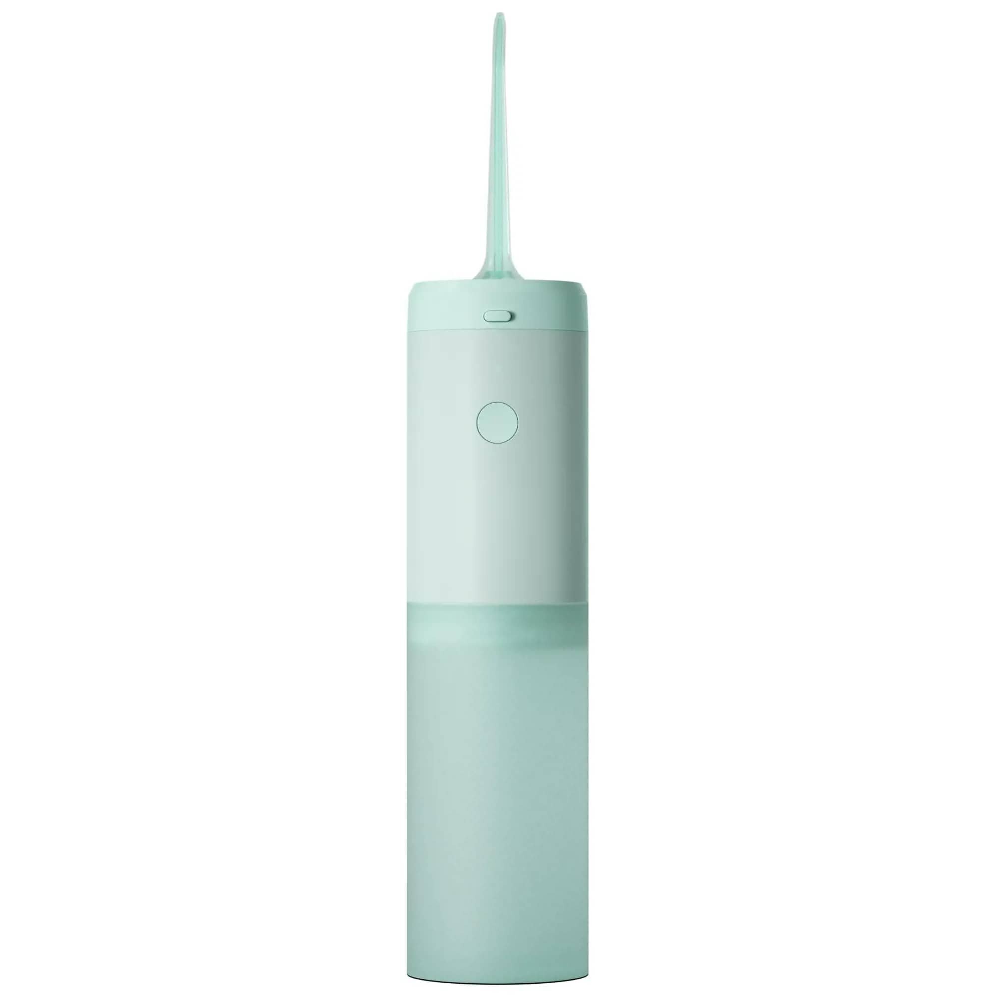 Ирригатор портативный для полости рта и зубов Enchen Water Flosser Mint 3 Turquoise (USB Type-C зарядка, 3 насадки) - фотография № 1