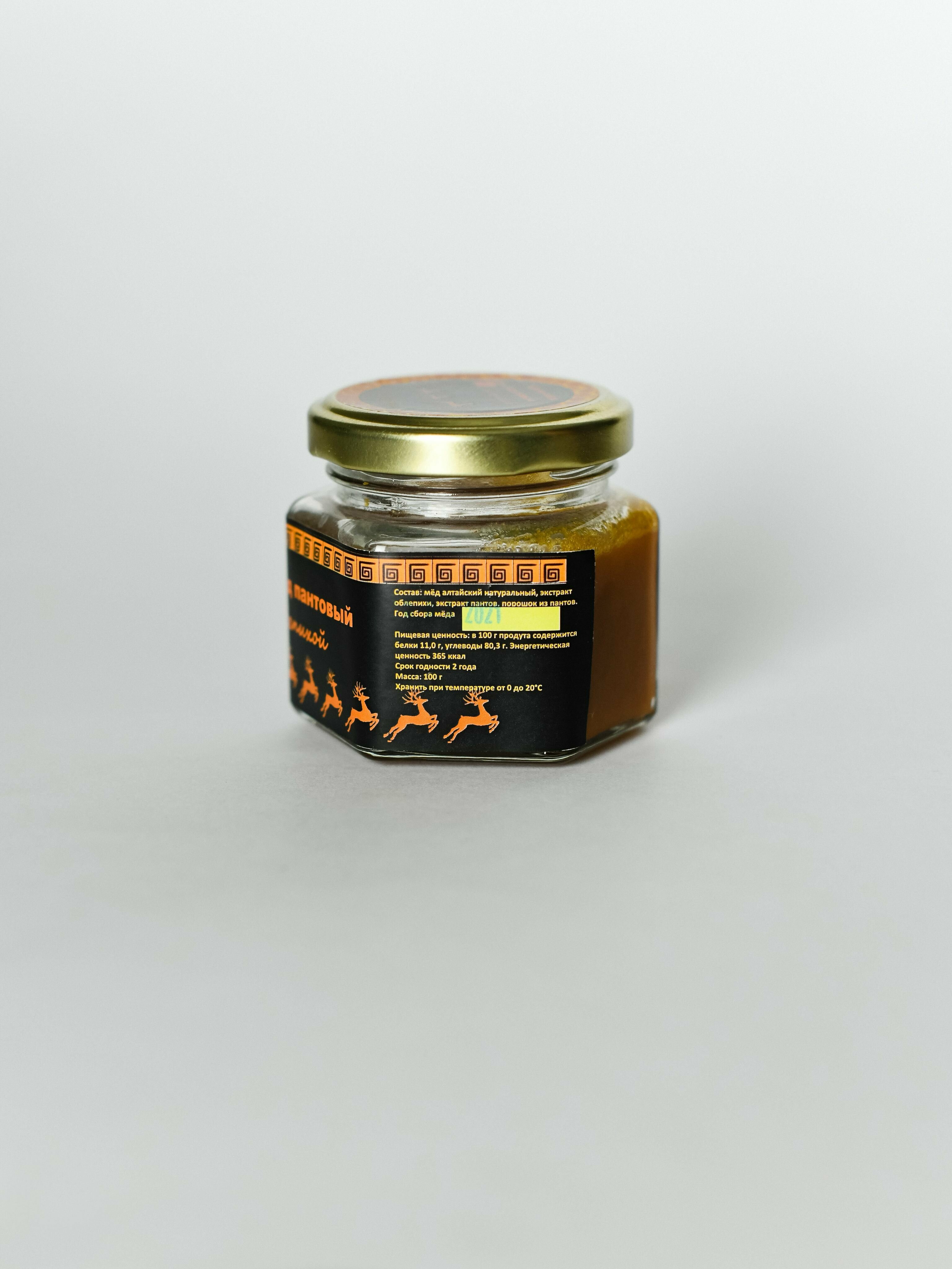 Крем-мед пантовый с облепихой, 100 гр - фотография № 5