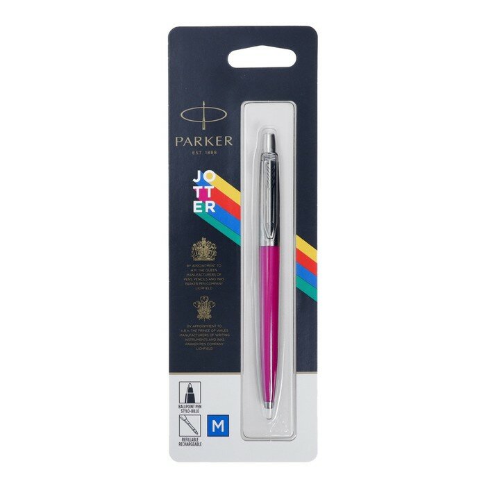 Parker Ручка шариковая Parker Jotter K60 Originals Color Plastic 2019 Pink СT M 1,0 БЛ син 2168940