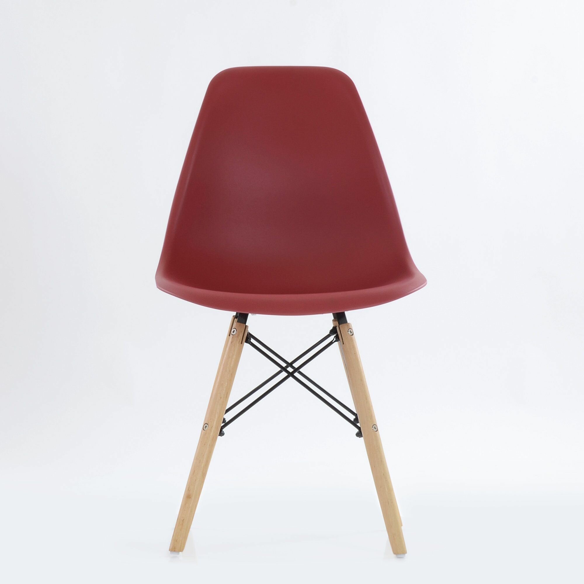 Стул Eames style Superior бордовый