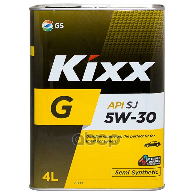 Kixx Масло Моторное Kixx G Sj 5W-30 /4Л Мет. П/Синт.