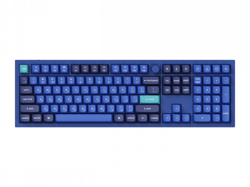 Клавиатура Keychron Q6-O2 RGB (Blue Switch) Blue Q6-O2-RU