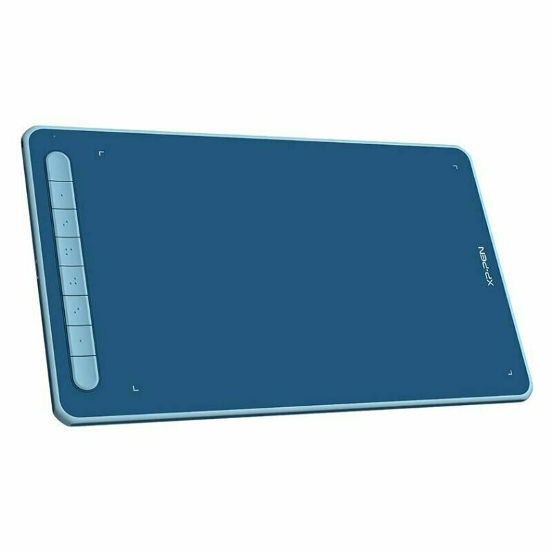 Графический планшет XPPen Deco Deco L Blue USB голубой, 1741907