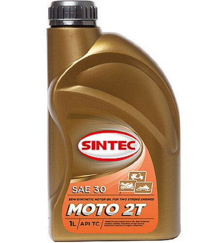 Полусинтетическое моторное масло SINTEC Moto 2Т