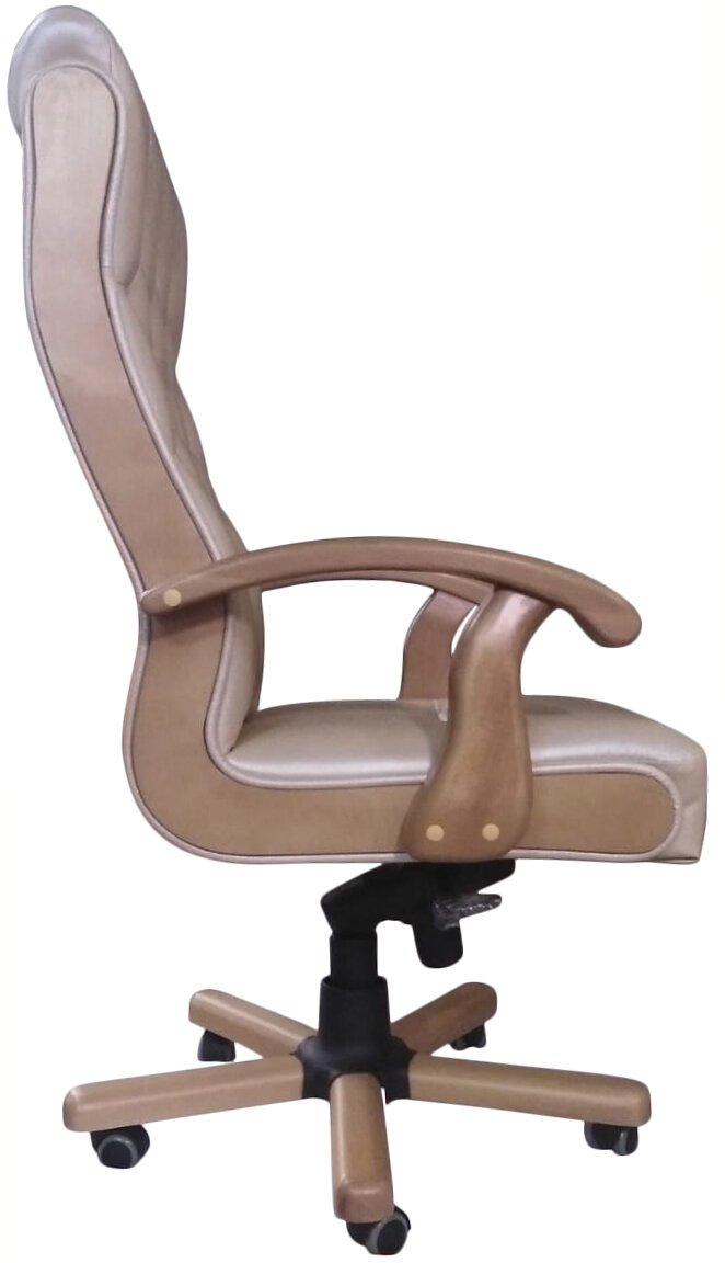 Кресло Честер EX кожа 3077 перламутр
