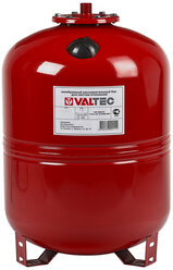 Расширительный бак для отопления Valtec 100л, красный (с ножками) VT.RV.R.060100