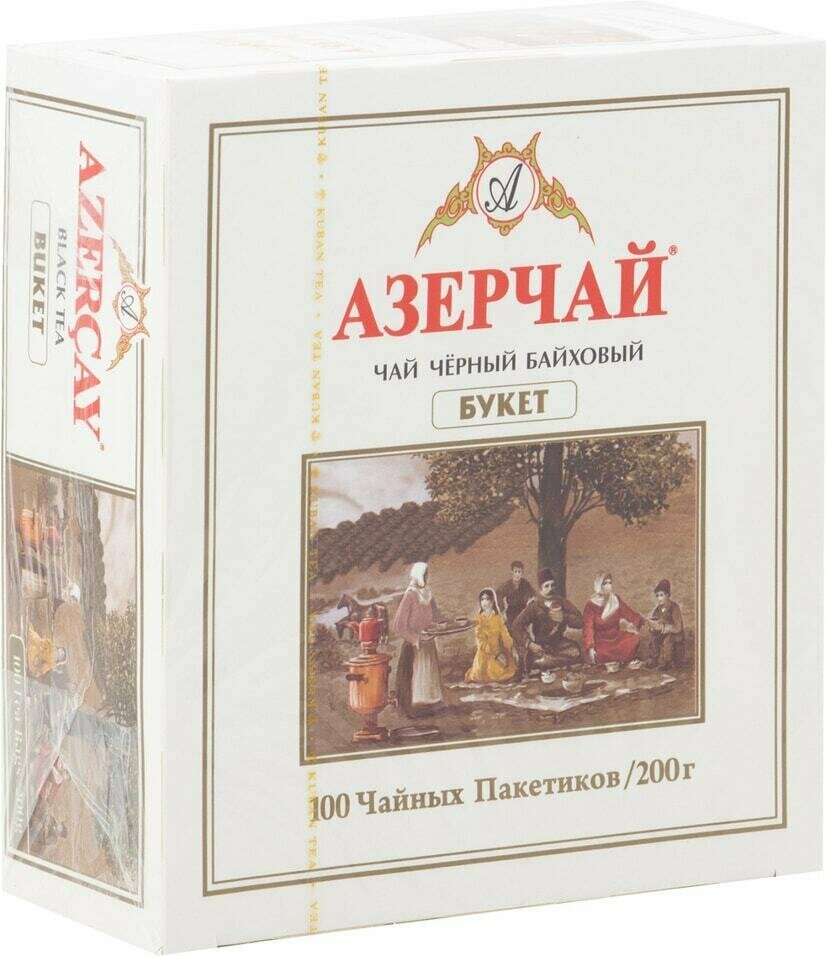 Чай черный Азерчай Букет 100*2г