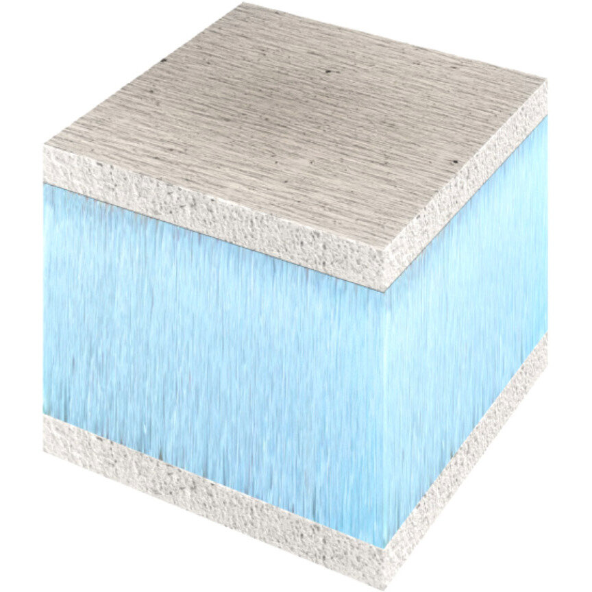 фото Панель Руспанель РПГ (Ruspanel RPG) Sandwich (Сэндвич) 1200х600х80 мм СМЛ+XPS+СМЛ