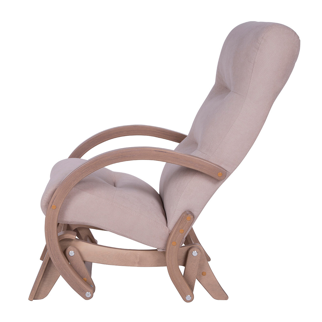 Кресло-качалка глайдер мэтисон - 1, Слоновая кость - Шимо - цена за 1 п.м, ширина 140 см - фотография № 2