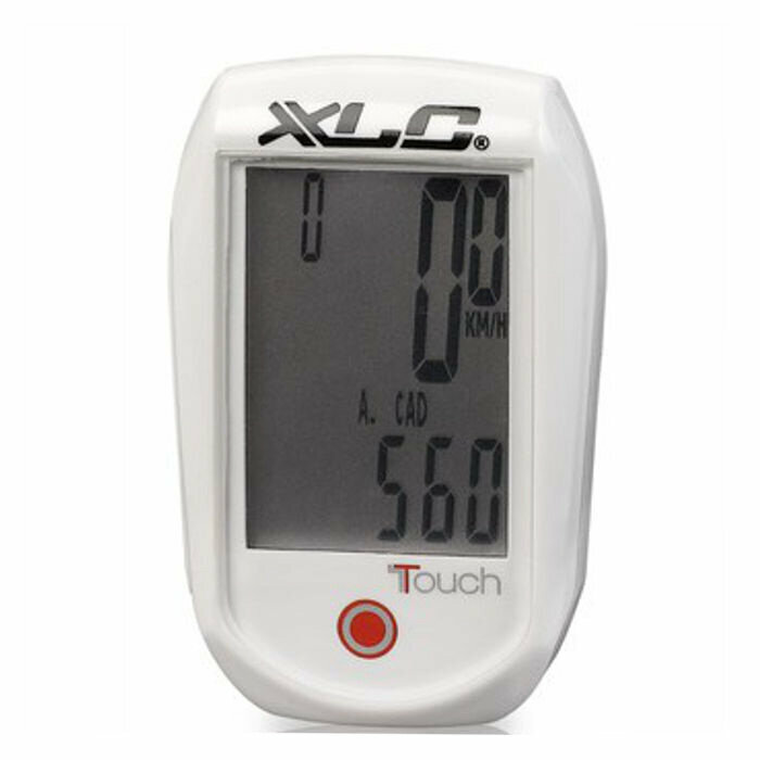 Велокомпьютер XLC Bike Computer 16 function BV-W01 white, wireless