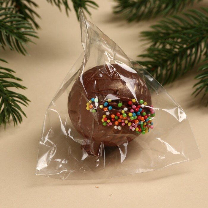 Шоколадная бомбочка с маршмеллоу «Мечты сбываются», 35 г. - фотография № 4