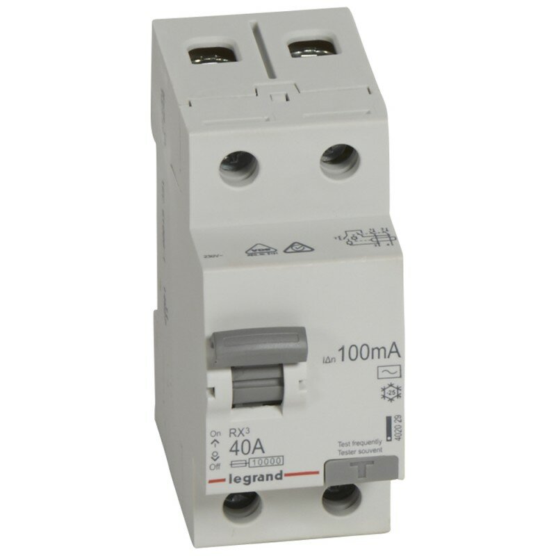 Legrand Выключатель дифференциального тока серии RX3 402029 1 шт.