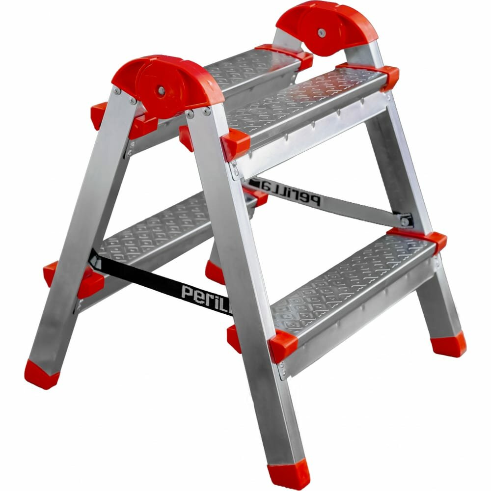фото Стальная двухсторонняя стремянка Perilla ярус