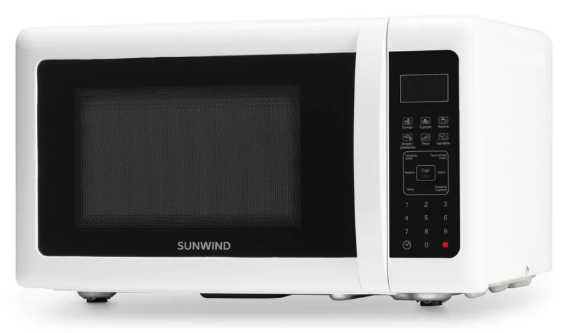 Микроволновая печь SunWind SUN-MW005 20л, белый /черный