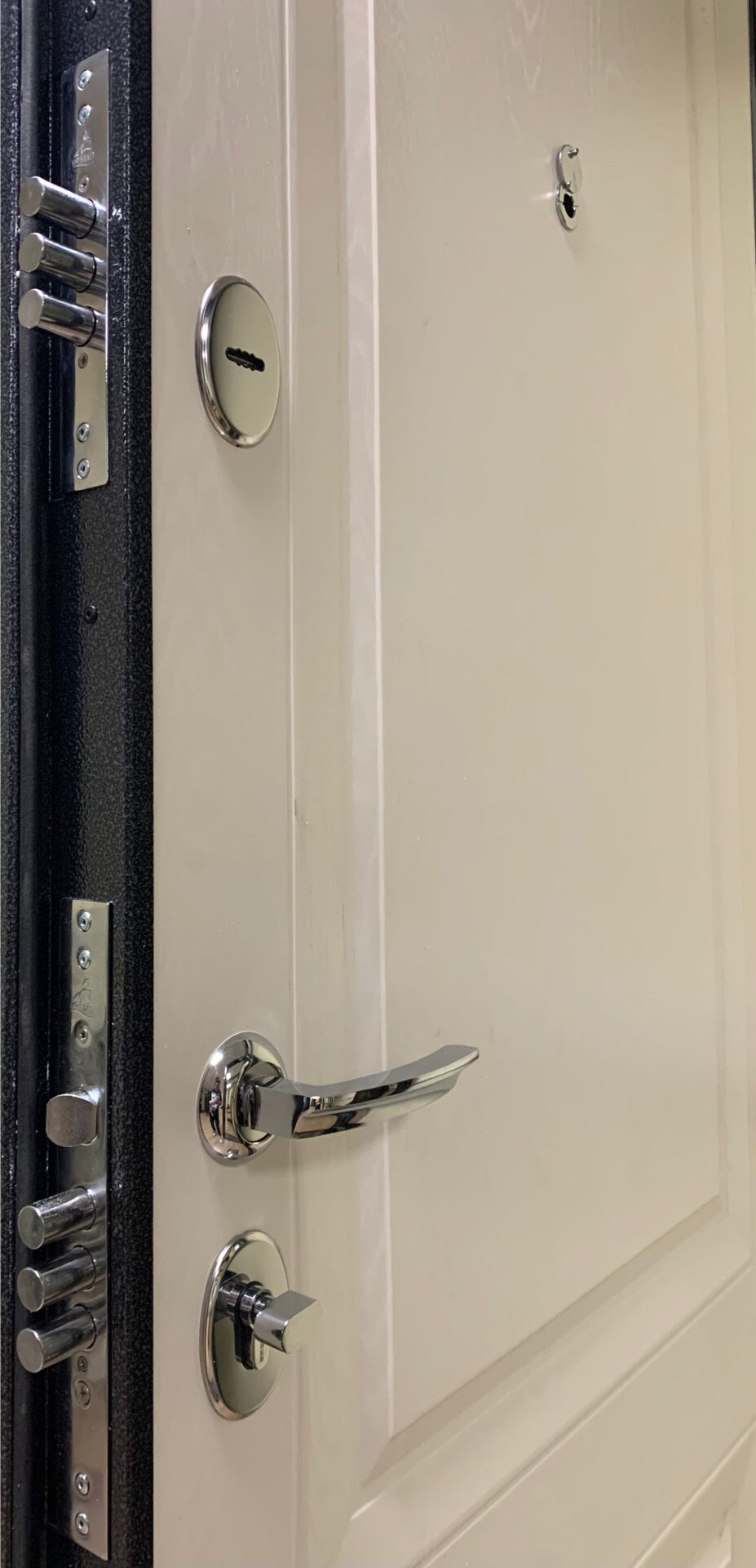 Входная металлическая дверь с МДФ панелью 870 Левая - фотография № 8