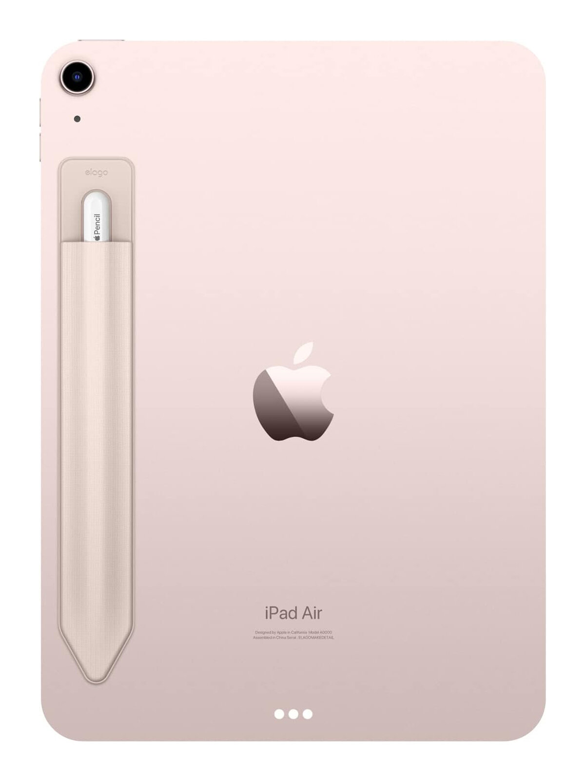 Elago для Apple Pencil 1/2/USB-C держатель-чехол Silicone Holder Sand Pink