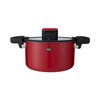 Кастрюля-скороварка из нержавеющей стали Huo Hou Stainless Steel Pressure Cooker Red - изображение