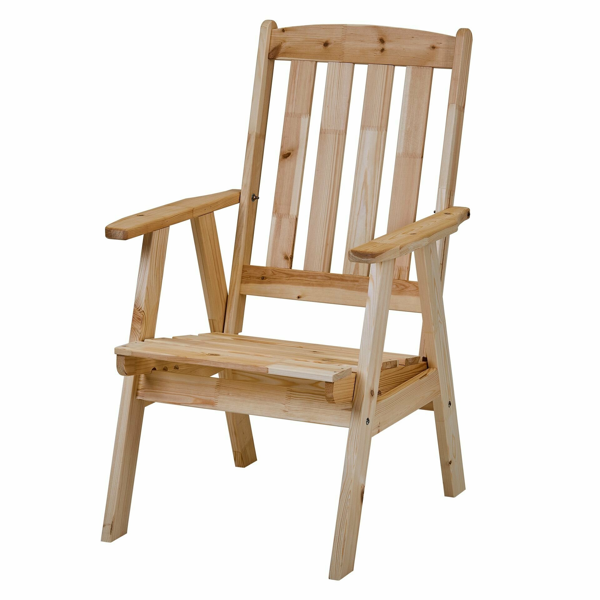 Кресло деревянное для сада и дачи, 3-позиционное оливер - фотография № 13