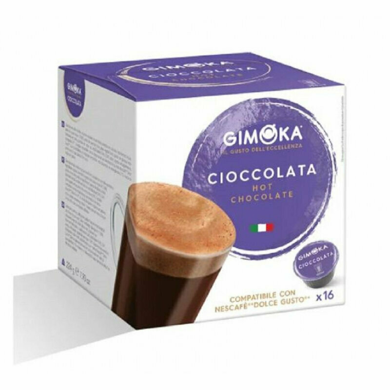 Шоколад в капсулах для кофемашин Gimoka Dolce Gusto Cioccolata (16 штук в упаковке), 1369763 - фотография № 4