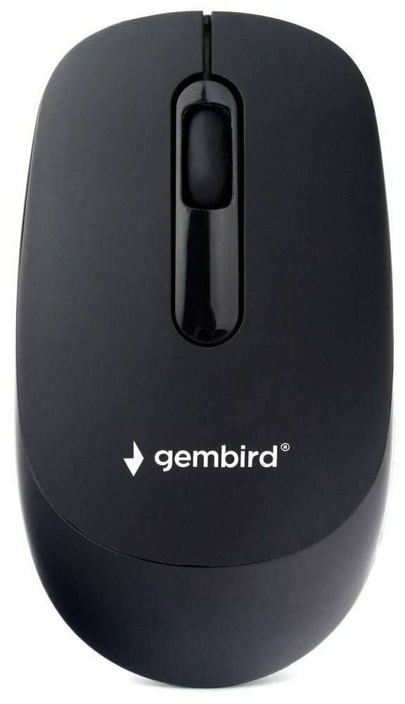 Мышь беспров. Gembird Musw-365, 2.4ГГц, черн, soft touch, 3кн, 1000DPI MUSW-365