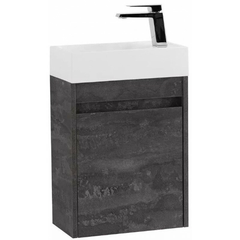 фото Тумба под раковину Art&Max Family-M Family-M-400-1D-SO-IS iron stone, без раковины