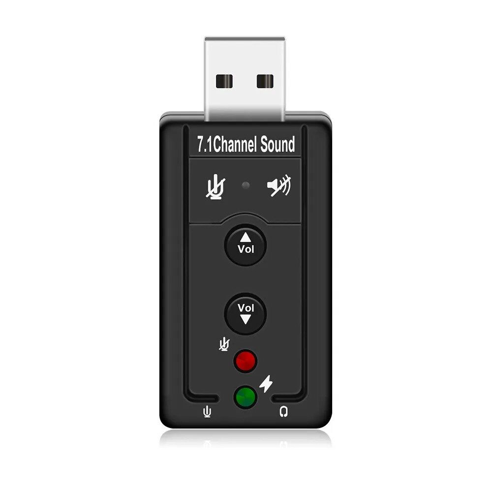 Внешняя звуковая карта Z20 USB 71 с регулировкой