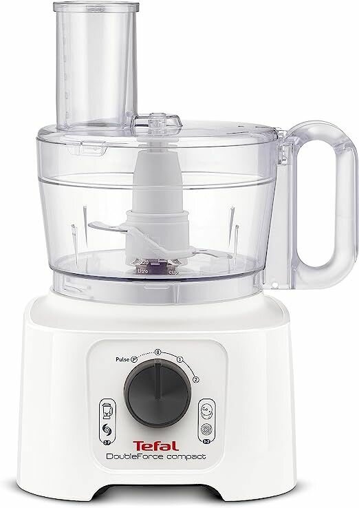 Tefal кухонный комбайн DO542140 DoubleForce Compact, 800 Вт - фотография № 1