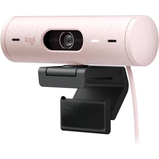 Веб-камера Logitech Brio 500 Rose (960-001421)