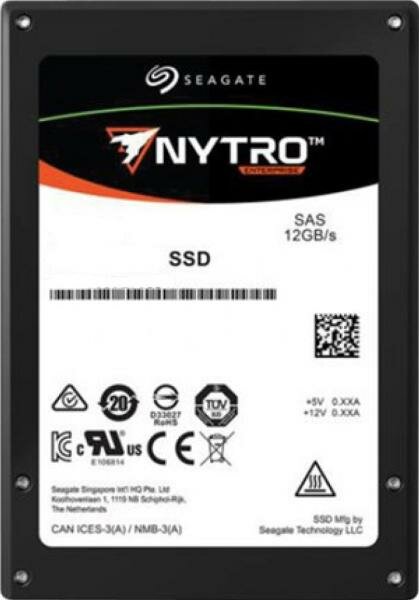 SSD Seagate XS1600LE70084 Nytro 3532 1.6TB, 2.5, SAS, 3D eTLC, 15mm