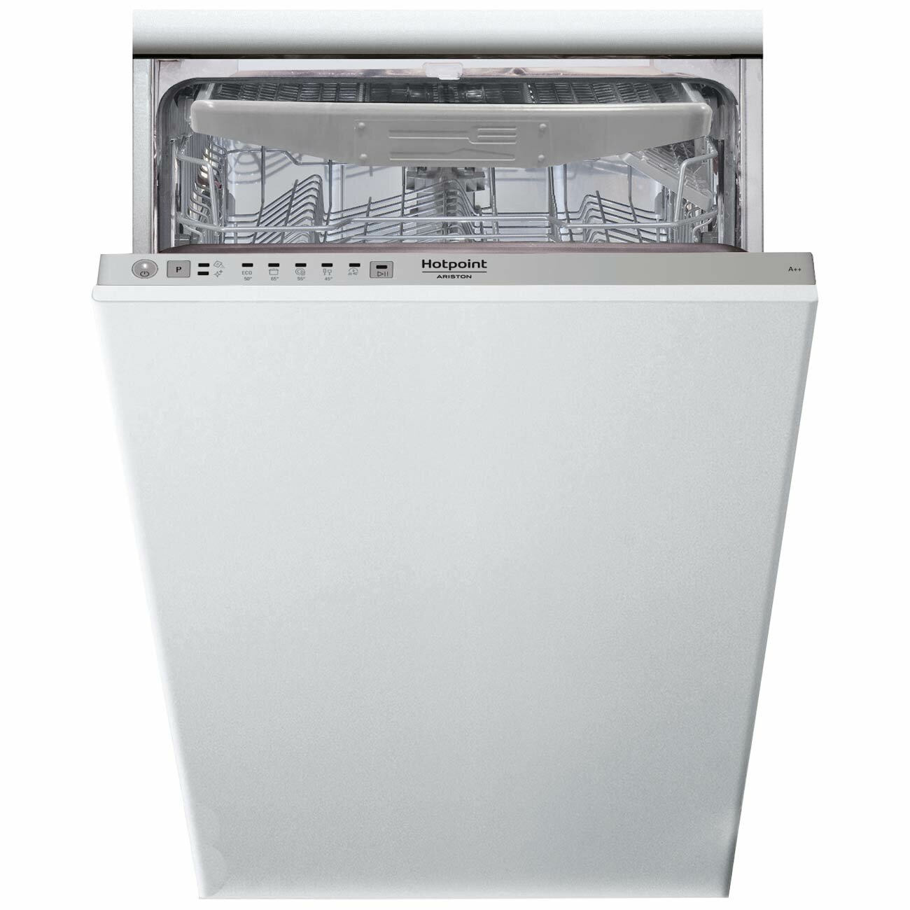 Встраиваемая посудомоечная машина 45 см Hotpoint-Ariston HSIC 2B27 FE - фотография № 1