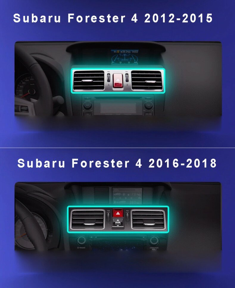 Установочный комплект Teyes для Subaru 4 Impreza 2014-2016 / Forester SJ 2015-2018 9"