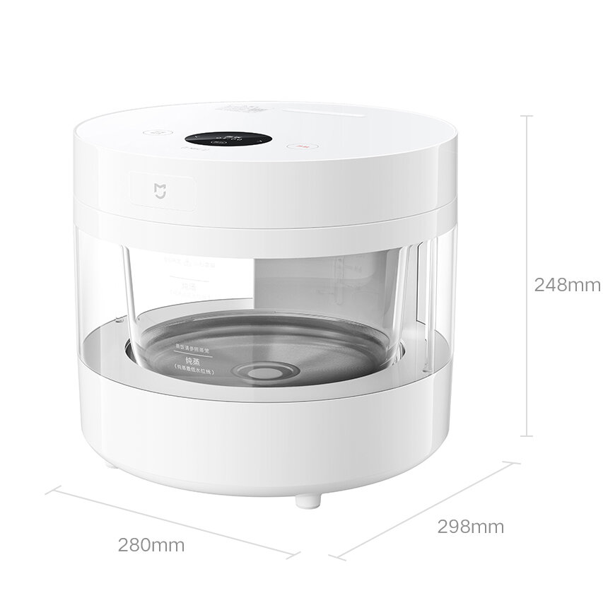 Умная мультиварка-рисоварка Xiaomi Mijia Transparent Steam Rice Cooker (MFB04M) - фотография № 6