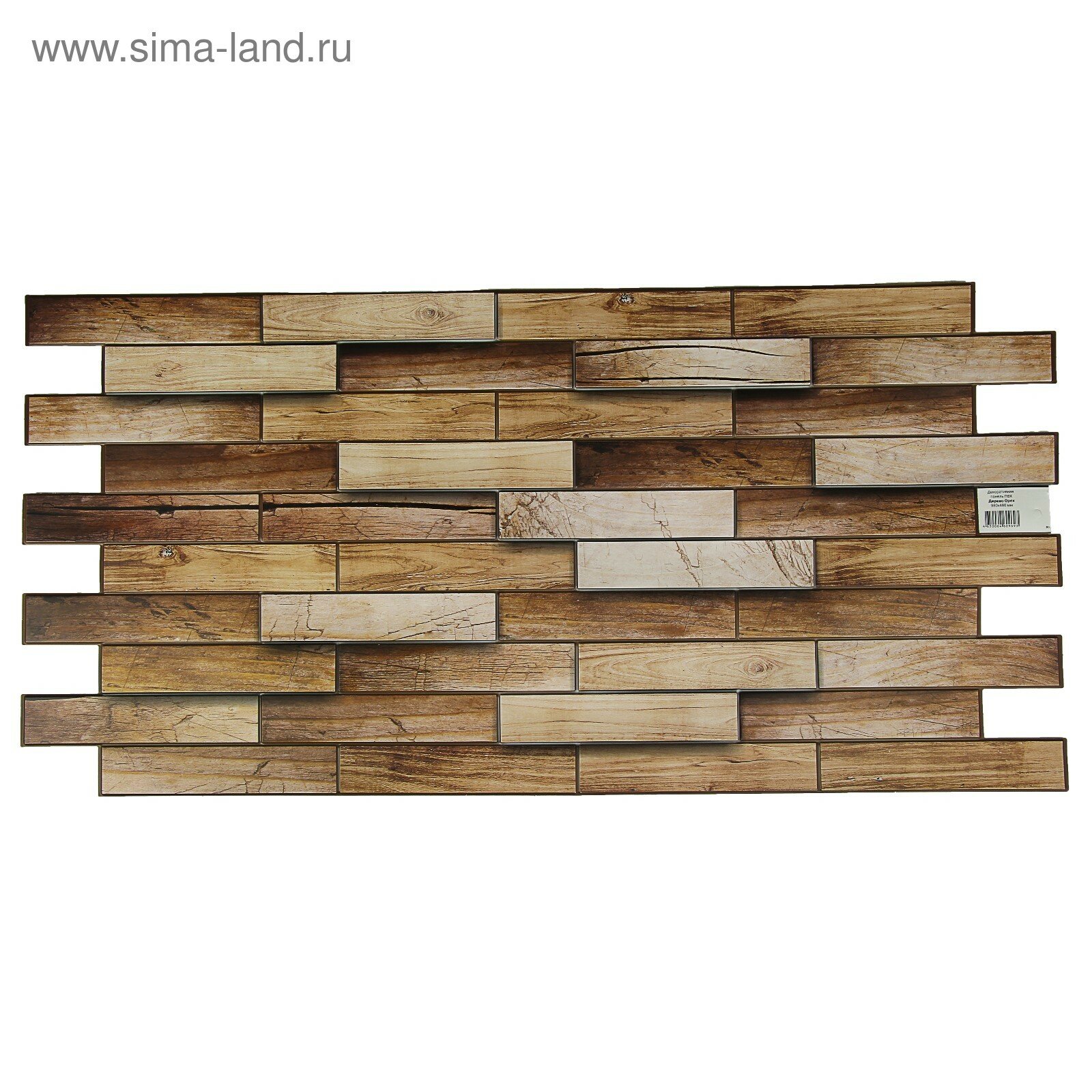 фото Панель ПВХ Дерево Орех 980*480мм, шт