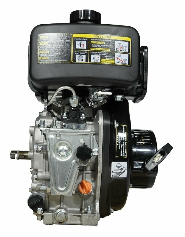 Двигатель для садовой техники Loncin Diesel LCD170F D20 - фотография № 3