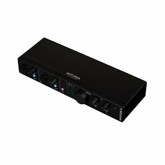 Аудиоинтерфейсы для домашней студии Arturia MiniFuse 4 Black