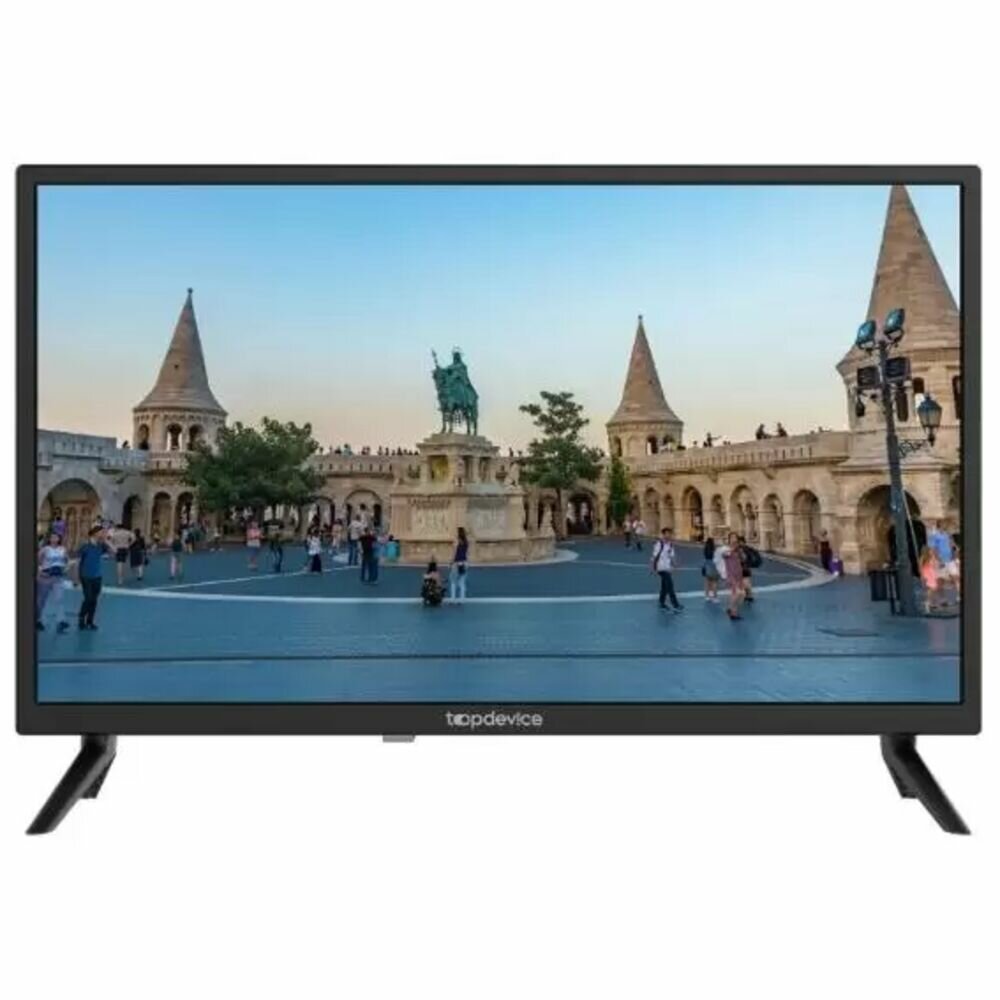 Телевизор 24" Topdevice TDTV24BN02H_BK (HD 1366x768, Smart TV) черный