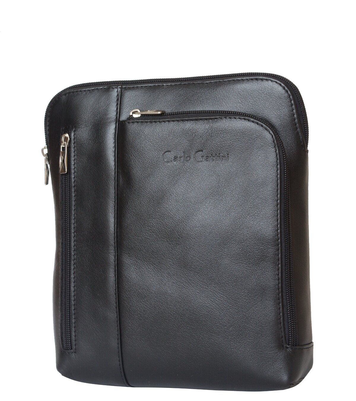 Маленькая кожаная сумка планшет Carlo Gattini 5020-01
