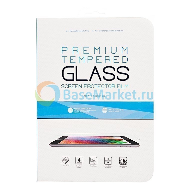 Защитное стекло для Samsung T865N Galaxy Tab S6 10.5" (в упаковке)