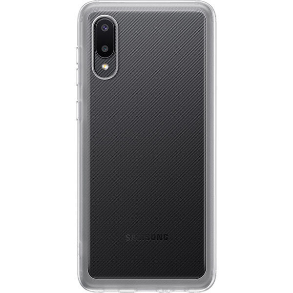 Чехол-накладка Samsung для Galaxy A02 Clear Cover EF-QA022TTEGRU Прозрачный