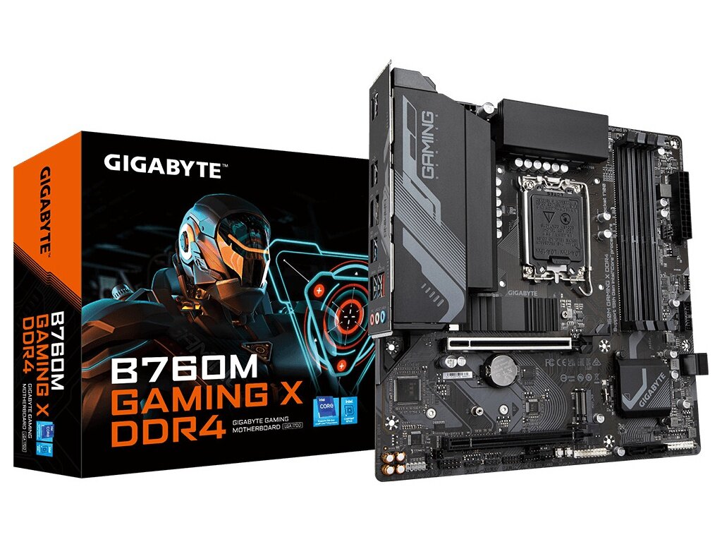 Материнская плата GIGABYTE B760M GAMING X DDR4 (rev. 1.0)