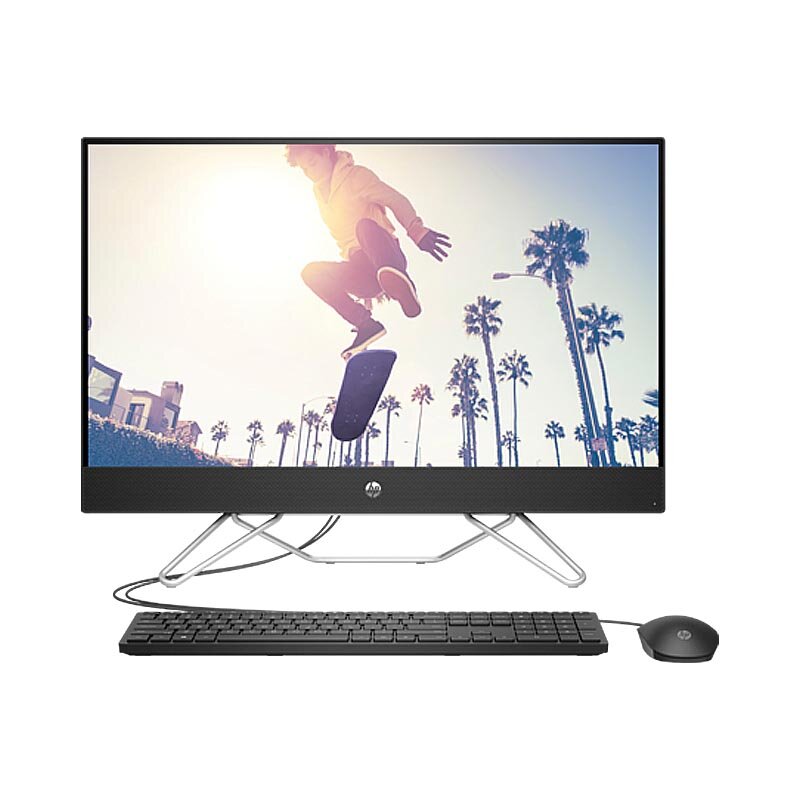 Моноблок HP - 27-cb1088ci, 27", AMD Ryzen 3 5425U 2700MHz, SODIMM DDR4 8GB, SSD 256GB, AMD Radeon, noDVD, Чёрный, FreeDOS, Monoblock, 6C913EA