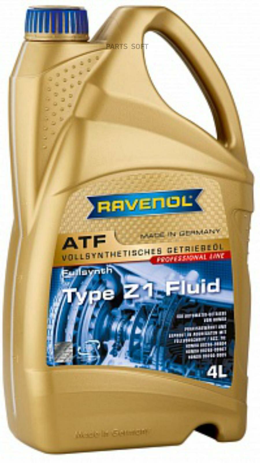 RAVENOL 1211109-004-01-999   RAVENOL ATF Type Z1 Fluid ( 4) new