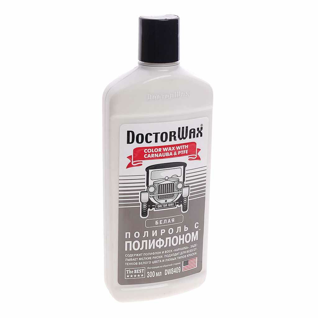 фото Полироль кузова с тефлоном белая 300мл, DW8409, DOCTOR WAX