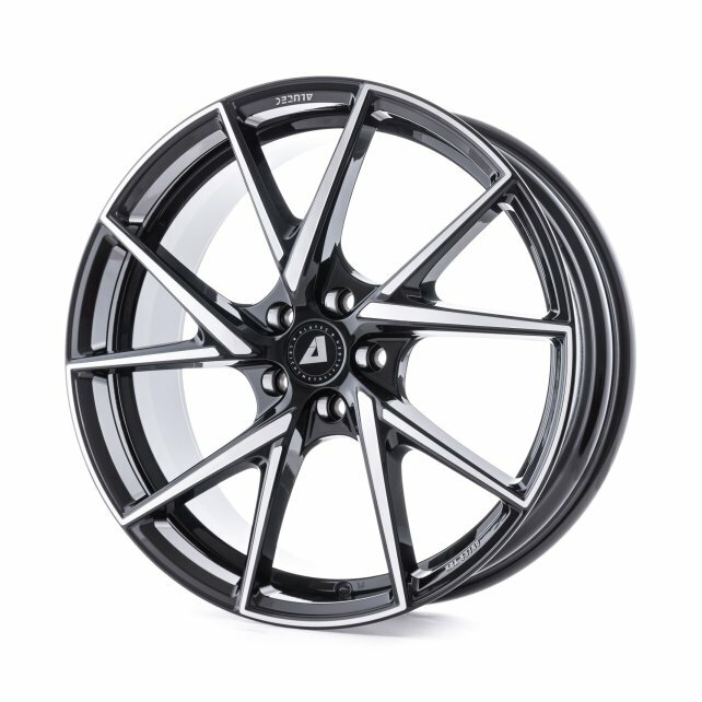 Alutec ADX.01 19X8.5J 5X112 ET40 DIA70.1 Diamond Black Frontpolished