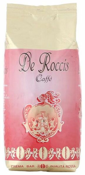 Кофе De Roccis Rossa, 1кг (В зернах)